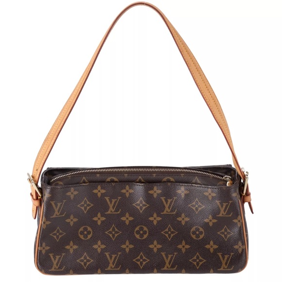 Louis Vuitton Monogram Viva Cite MM Shoulder Bag Brown Canvas - Picture 5 of 12